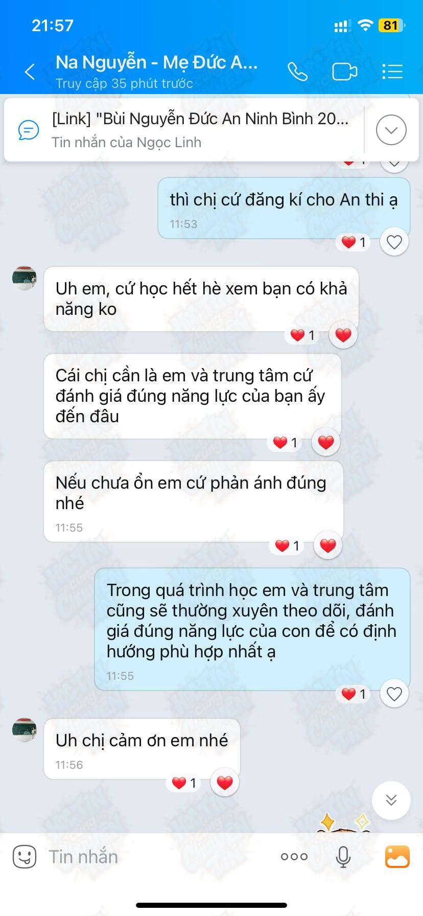 Cảm nhận của Bùi Nguyễn Đức An
